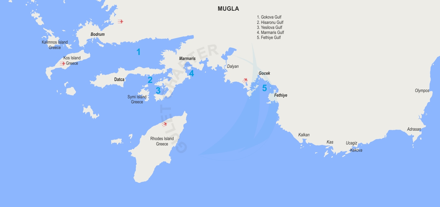 Fethiye Kekova Fethiye Route Itinerary