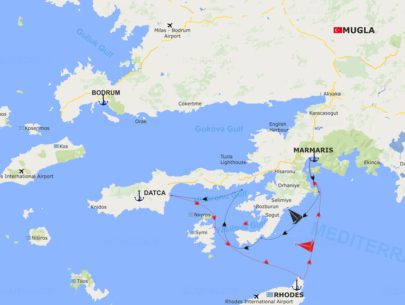 Marmaris South Dodecanese Marmaris Route Itinerary