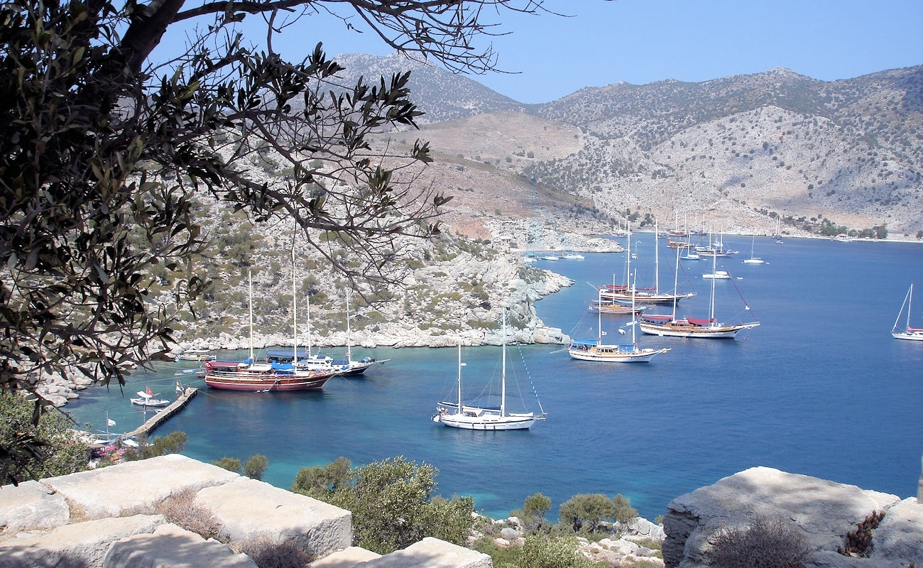 Bozukkale Bay Loryma - Gulet Charter Official Website Bozukkale Bay Loryma